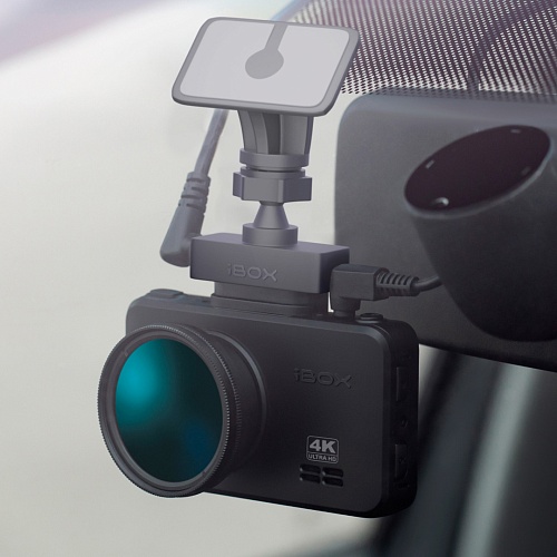 Видеорегистратор iBOX RoadScan 4K WiFi Dual + Внутрисалонная камера iBOX RearCam FHD4